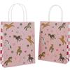 Folat 27508 Decorazione di Compleanno a Cavallo Rosa - Sacchetti Regalo - Happy Horses - 20 x 27 cm - 6 pezzi - Forniture per Feste a Tema Cavallo