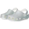 Crocs Classic Iridescent Glitter Cgt, Zoccoli Unisex - Bambini e Ragazzi, Bianco, 24/25 EU