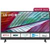 LG Televisore SMART TV LG 43" UHD 4K HDR WI-FI DVB-T2 2023 webOS 43UR78GLOLK BLACK