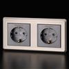 FURUTECH FP-SWS-D (G) DOPPIA PRESA SHUKO DA PARETE NUOVA