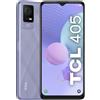 TCL 405 Smartphone 6.6" 32 GB Dual SIM Lavanda Android 12 Go Batteria 5000 mAh