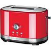 KitchenAid Tostapane 5KMT2116 2 Fette Rosso Metallo 7 Livelli Doratura 1200W