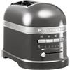 KitchenAid Tostapane 2 Fette 5KMT2204EMS Grigio 1250W 7 Livelli Doratura Scongelamento