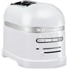 KitchenAid Tostapane 5KMT2204EFP 2 fette Bianco 1250W 7 livelli doratura Metallo