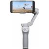 DJI OM 4 Stabilizzatore 3 assi per Smartphone Grigio con Bluetooth 5.0 e Batteria 2450mAh