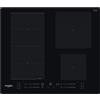 Whirlpool Piano Cottura Induzione 60cm 4 Zone Nero WF S0160 NE FlexiCook