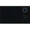 AEG Piano Cottura Combi 90cm 5 Fuochi Incasso Nero Vetro HDB95623NB