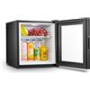 Melchioni Iceberg Glass Frigorifero Termoelettrico 23L Porta in Vetro Nero