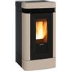 Extraflame Stufa a pellet Lucia Plus 12kW tortora maiolica classe A+ serbatoio 27kg