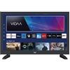 Majestic Smart TV 19" HD Ready con Sistema Operativo VIDAA e Wi-Fi Integrato