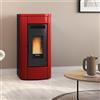 Extraflame Stufa a pellet Klaudia Plus alta efficienza vetro pulito telecomando