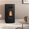 Extraflame Klaudia Plus Stufa a pellet canalizzata 2.5-8.0 kW Nero