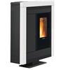 Extraflame La Nordica Stufa a Pellet 1275754 Bianco 10.2kW A+ 19kg Serbatoio 90.8% Efficienza