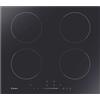 Candy Piano cottura a induzione CIS642SCTT 4 fornelli 59 cm da incasso nero