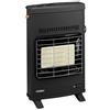 Olimpia Splendid Stufa elettrica infrarossi 4000W nero acciaio montabile a parete