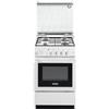 De'Longhi SGGW 554 N ED Cucina a Gas 4 Fornelli con Forno 42L Bianca 50x50x85cm
