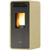 La Nordica Extraflame Stufa a pellet AMBRA 8kW ventilata canalizzata avorio