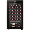 Candy Cantinetta Vino CWC033M 33 Bottiglie Nero Classe G Frigorifero per Vini