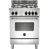 Bertazzoni La Germania Cucina Americana AMN664GXT 4 fuochi gas forno elettrico inox