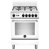 Bertazzoni La Germania Cucina AMN664GBV Bianca Gas 4 Fuochi Forno Singolo 56L