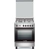 Bertazzoni La Germania Cucina 4 fuochi gas forno 53L acciaio inox S640 21 X