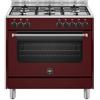 Bertazzoni La Germania AMN965EVIV24 Cucina 90cm Rossa 5 Fuochi Gas Forno Elettrico
