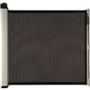 Lascal KiddyGuard - Barriera di sicurezza per scale, con telaio in alluminio, con pannello estensibile fino a 120 cm, colore: nero
