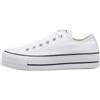 Converse 560251C Bianco Scarpe Basse Donna Sneakers Platform Lacci 41