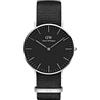 Daniel Wellington Classic Orologi 36mm Stainless Steel (316L) Silver