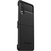 OtterBox Cover per Samsung Galaxy Z Flip3 5G Thin Flex, Resistente a Shock e Cadute, in 2 Pezzi, Testata 2X vs Norme Anti Caduta Mil-Std 810G, per telefoni Pieghevoli, Nero