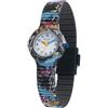 Hip Hop, Collezione Kids Fun, Orologio Bambino Dinosaur, con Cinturino in Silicone Intercambiabile, Indici e Sfere Colorate, Cassa 28mm, Movimento al Quarzo, Resistente all'Acqua, Lunghezza Regolabile