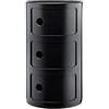 Kartell 496709 Componibili - Contenitore, Colore: Nero