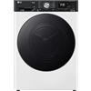 LG RH90V9LVEN Asciugatrice Smart a Carica Frontale 9kg, Serie V9, Classe A+++, Condensazione con Pompa di calore DUAL Inverter, Eco Hybrid, Condensatore autopulente, Allergy Care, Wi-Fi, Bianca