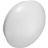Maclean Rilevatore di movimento a microonde E27 Lampada da soffitto 1xE27 con sensore, sensore a microonde, Paralume in PMMA, carico massimo 25W, IP20, MCE309 (Plafoniera)