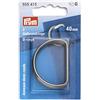 Prym Halbrundringe 40 mm Gunmetal Anelli Semicircolari, Zinco, Grigio