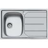 FOSTER Lavello Cucina 1 Vasca Incasso Larghezza 86,5 cm materiale Acciaio Inox - S1000 1180550