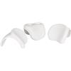 SHATCHI Set Comfort - 2 Cuscini poggiatesta in Poliuretano Grigio Chiaro e portabicchieri Accessori Spa per vasche idromassaggio Spa