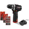 PARKSIDE Trapano avvitatore a batteria PBSPA 12 A1con accessori