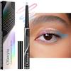 Lucoss Penna per ombretti multicroma, 2-in-1 Gel Eyeliner per Eyeshadow Stick, Eyeshadow Shimmer ad alto pigmento, Impermeabile Long Lasting Metallic Eyeshadow Makeup (#02)