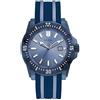 GUESS Orologio Analogico al Quarzo Uomo con Cinturino in Silicone GW0055G2