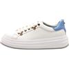 Apepazza scarpe da Donna in pelle bianca S5LIFTY09/LEA