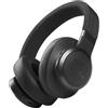 JBL Cuffia con microfono JBL LIVE 660 NC Cuffie Con cavo e senza A Padiglione MUSICA Bluetooth Nero [JBLLIVE660NCBLK]