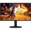 AOC Gaming 25G4SXU Monitor Full HD da 25 pollici, 310 Hz, 1 ms, FreeSync Prem., G-Sync comp., HDR10 1920x1080, 2x HDMI 2.0, 1x DisplayPort 1.4 nero grigio, 25 pollice FHD, Regolazione altezza