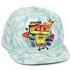 SPONGEBOB SQUAREPANTS Cappellino Bambini | Ragazzi Ragazze Graffiti Hip Hop Caratteri Blu Tie Dye Snapback Cappello Estivo | Film TV Show Articoli da Regalo