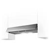 Elica Cappa Cucina Filtrante Sottopensile Incasso Larghezza 90 cm colore Inox - PRF0154627 GR-FR.IX/F/90 Estraibile STD