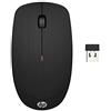 battery_king HP X200 Mouse Wireless Nero (USB, 1600 DPI, Ambidestro)