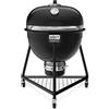 Weber Kamado E6 Barbecue a Carbone Nero 61 cm Griglia Kettle in Acciaio Smaltato