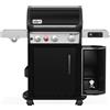 Weber Spirit EPX-335 Barbecue a Gas 3 Bruciatori con Fornello Laterale GBS Nero