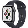 Apple Watch SE GPS 44mm Alluminio Grigio con Cinturino Sport Mezzanotte