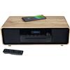 Thomson Sistema Hi-Fi Micro MIC300IDABBT Nero Legno Bluetooth CD DAB+ FM USB 75W